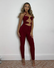 Load image into Gallery viewer, ‘Lexie’ Jumpsuit in Wine