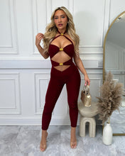 Load image into Gallery viewer, ‘Lexie’ Jumpsuit in Wine