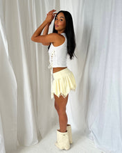 Load image into Gallery viewer, ‘Pixie’ Low Rise Skirt in Cream
