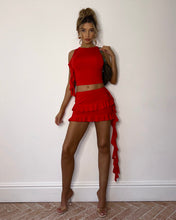 Load image into Gallery viewer, &#39;Elvira&#39; Red Co-Ord
