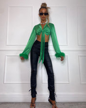 Load image into Gallery viewer, The ‘Diana’ Top in Green
